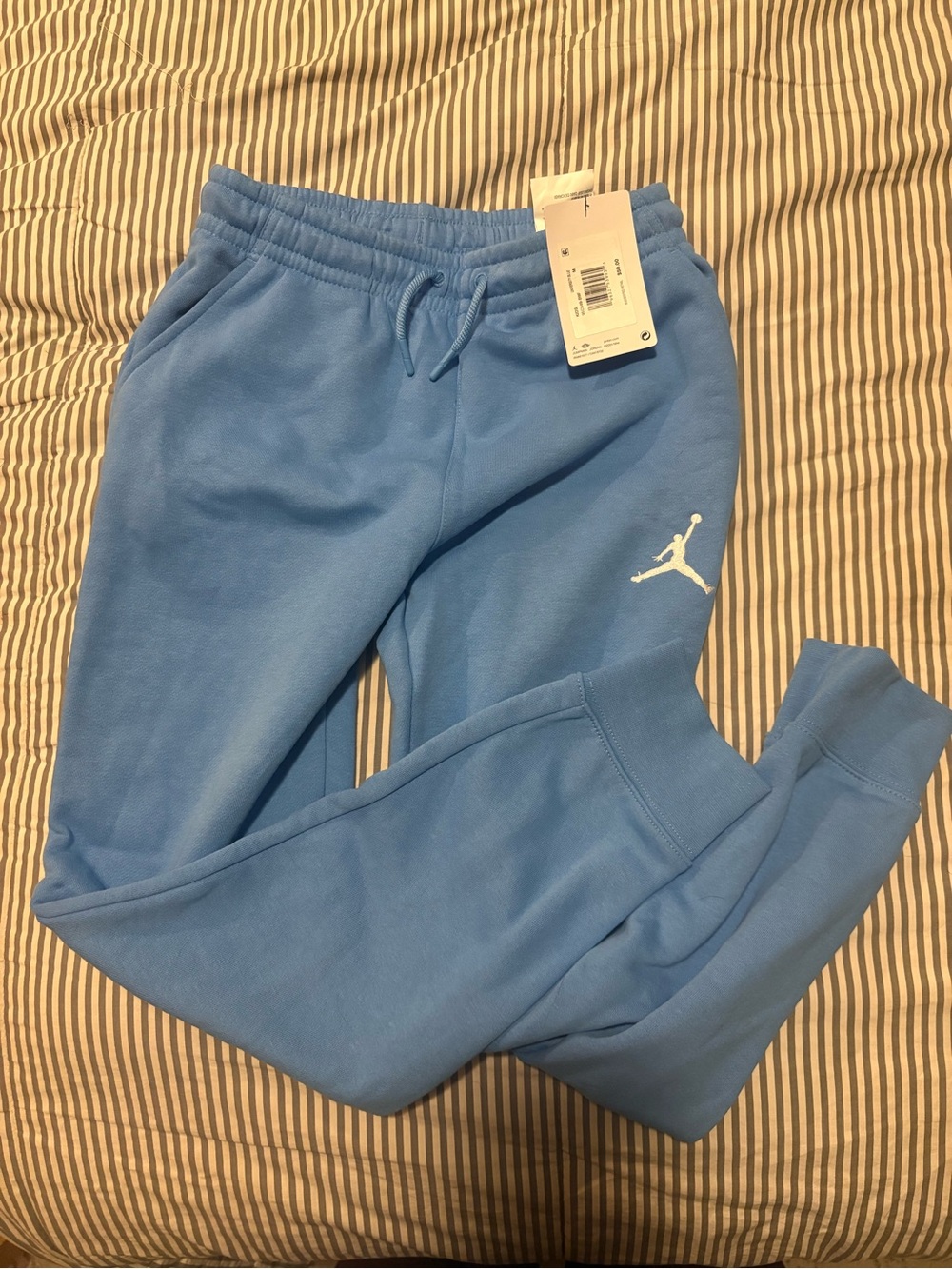 Jordan Kids Blue Jumpman Fleece Joggers